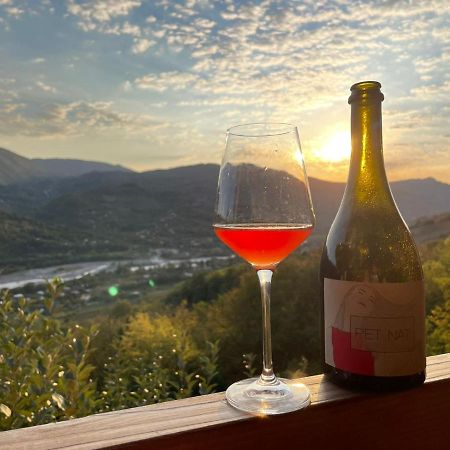 Sadmeli Winery Hotel Ambrolauri Bagian luar foto