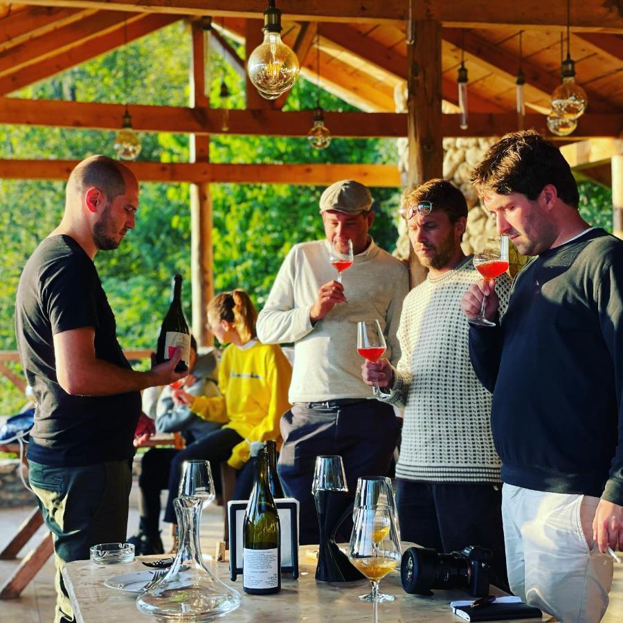 Sadmeli Winery Hotel Ambrolauri Bagian luar foto