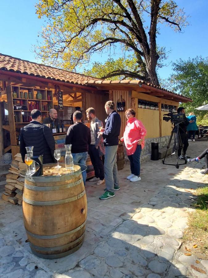 Sadmeli Winery Hotel Ambrolauri Bagian luar foto