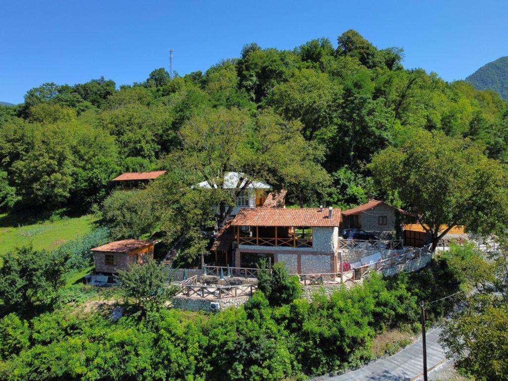 Sadmeli Winery Hotel Ambrolauri Bagian luar foto