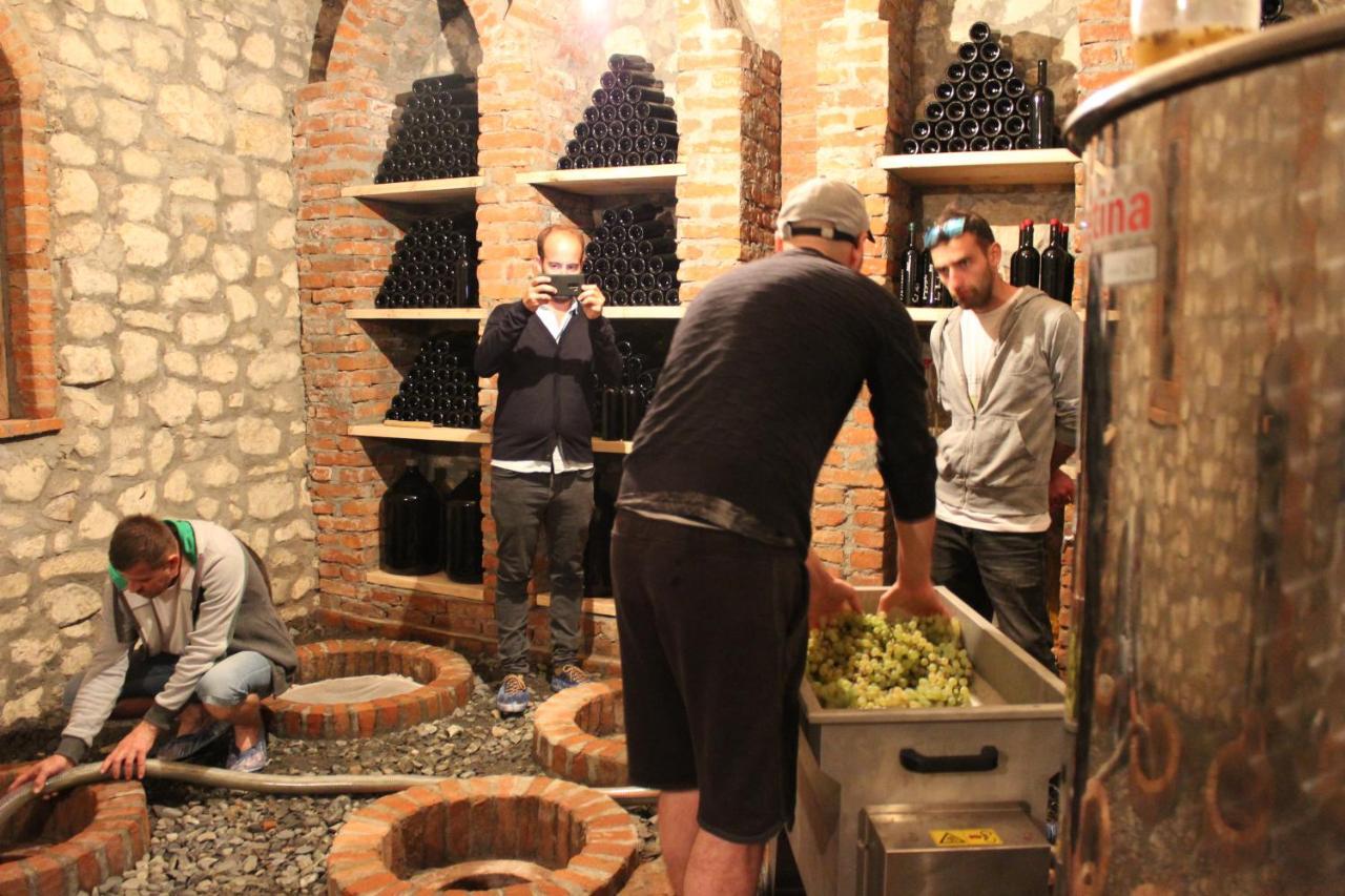 Sadmeli Winery Hotel Ambrolauri Bagian luar foto